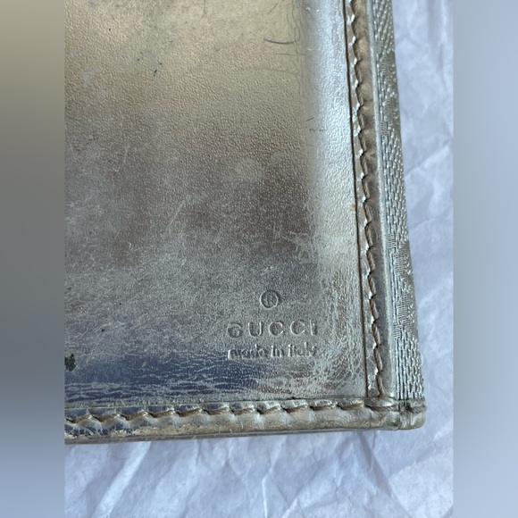 Gucci Wallet GG Canvas and Leather Monogram Britt Continental Long Wallet Gucci - Picture 8 of 17